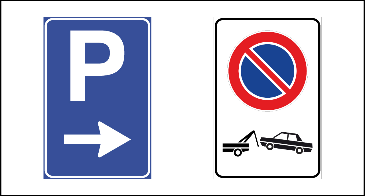 Segnali di fermata – sosta – parcheggio